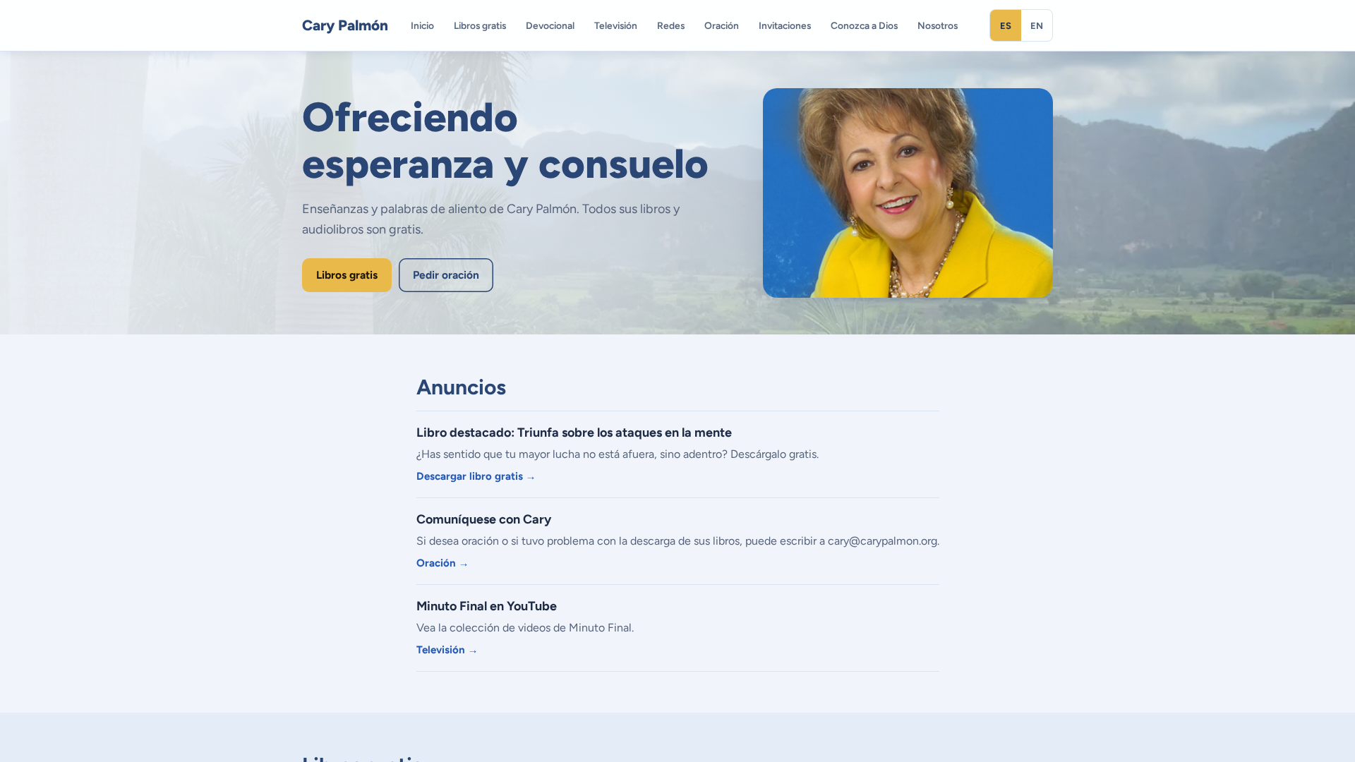 Preview of Cary Palmón Ministries
