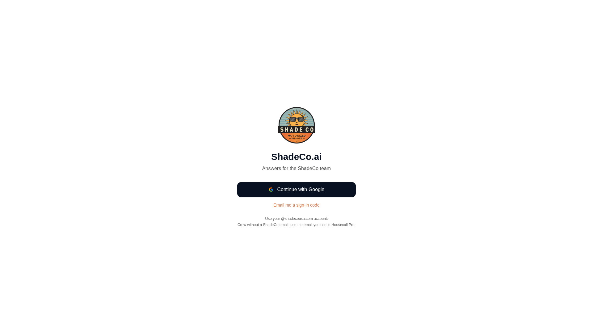 Preview of ShadeCo.AI