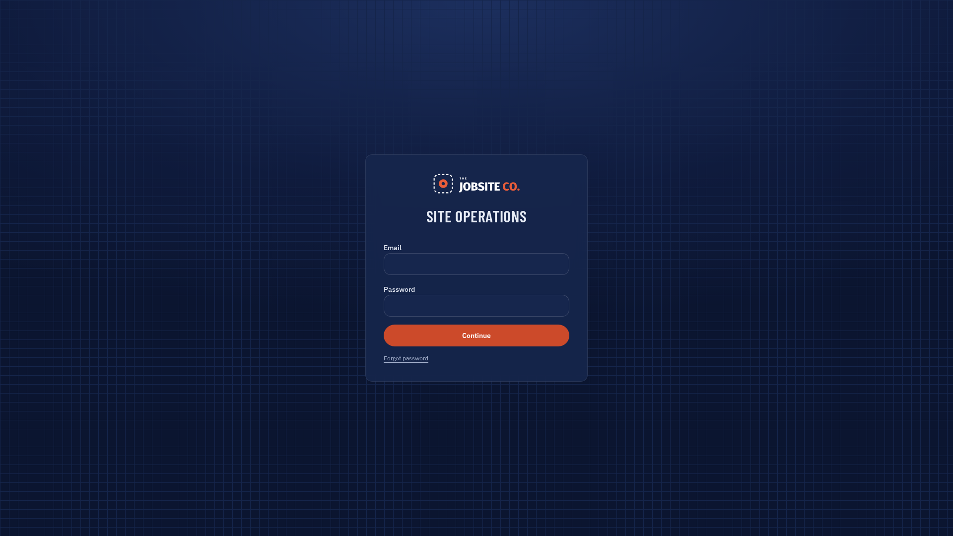 Preview of Site Operations