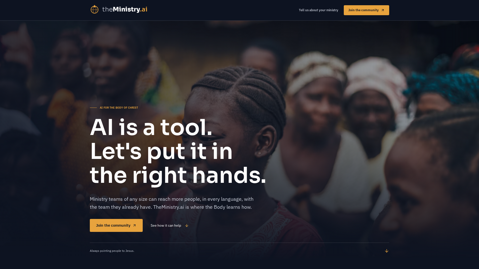 Preview of theMinistry.ai